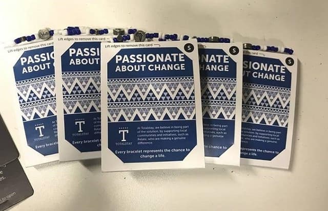 Be Part of the Change With Totalstay and Relate Bracelets
